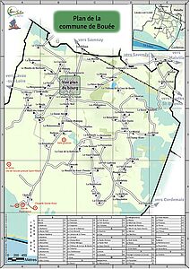 Plan de la commune - Agrandir l'image, .JPG 990 Ko (fenêtre modale)